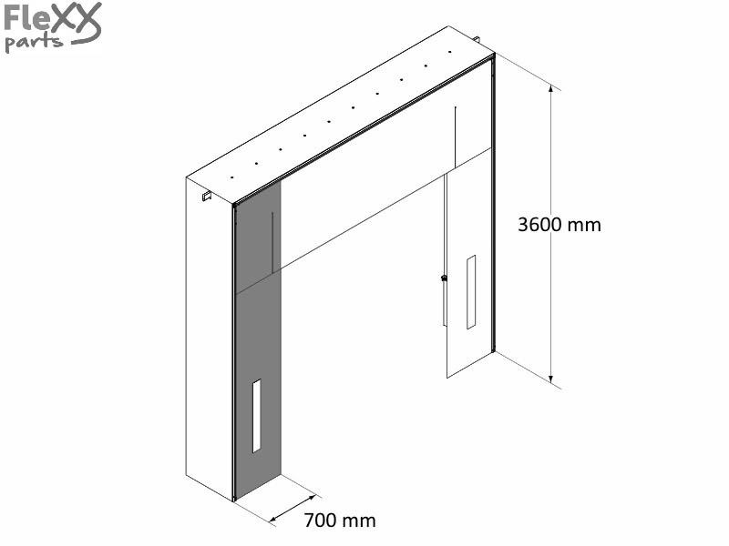 Zijflap SME links